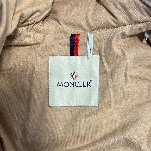 Pink Baby girl Moncler Jacket 3-6M - Picture 3 of 4